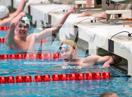 Thumbnail 3 in CHSAA 5A Boys Swimming - State Championship photogallery.