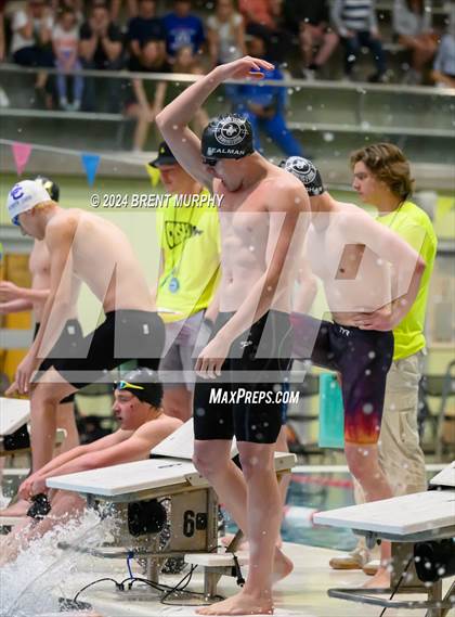 Thumbnail 3 in CHSAA 5A Boys Swimming - State Championship photogallery.