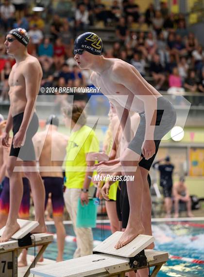 Thumbnail 1 in CHSAA 5A Boys Swimming - State Championship photogallery.