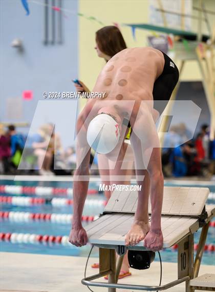 Thumbnail 2 in CHSAA 5A Boys Swimming - State Championship photogallery.