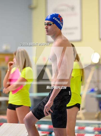 Thumbnail 2 in CHSAA 5A Boys Swimming - State Championship photogallery.