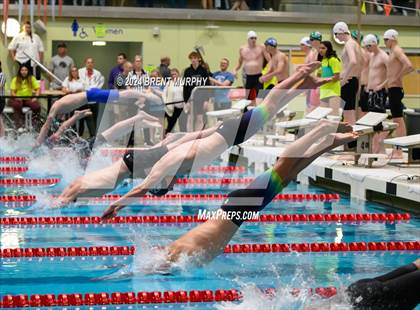 Thumbnail 2 in CHSAA 5A Boys Swimming - State Championship photogallery.