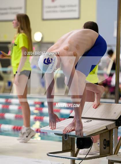 Thumbnail 1 in CHSAA 5A Boys Swimming - State Championship photogallery.
