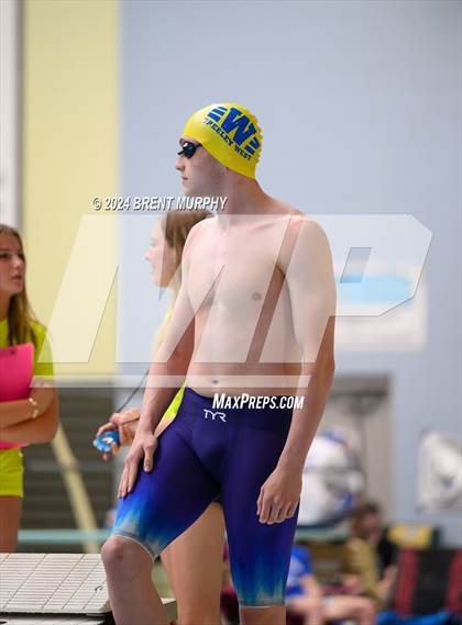 Thumbnail 2 in CHSAA 5A Boys Swimming - State Championship photogallery.