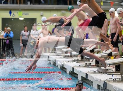 Thumbnail 2 in CHSAA 5A Boys Swimming - State Championship photogallery.