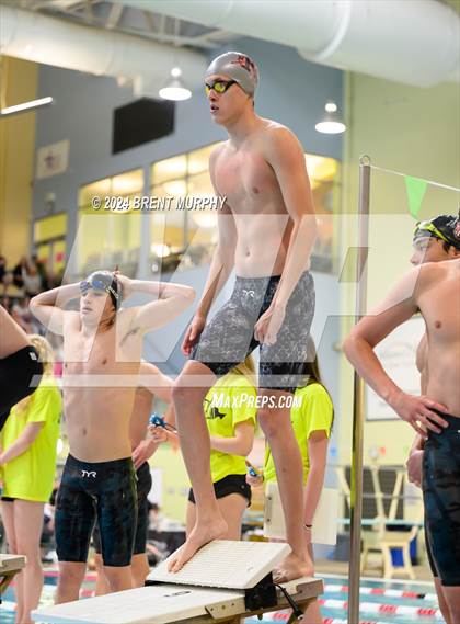 Thumbnail 2 in CHSAA 5A Boys Swimming - State Championship photogallery.