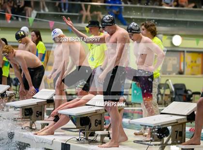 Thumbnail 2 in CHSAA 5A Boys Swimming - State Championship photogallery.