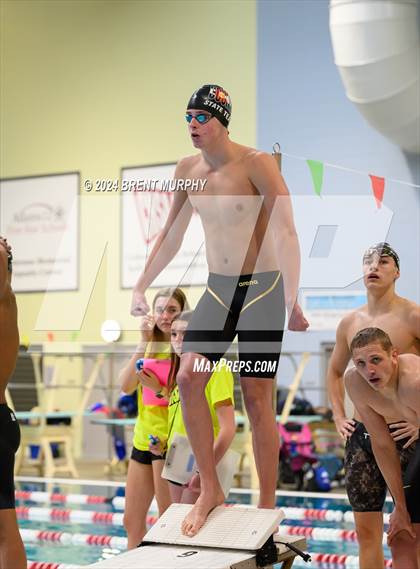 Thumbnail 3 in CHSAA 5A Boys Swimming - State Championship photogallery.