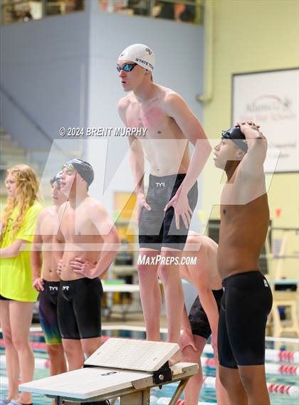 Thumbnail 2 in CHSAA 5A Boys Swimming - State Championship photogallery.