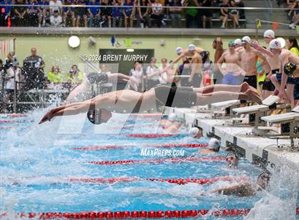 Thumbnail 2 in CHSAA 5A Boys Swimming - State Championship photogallery.