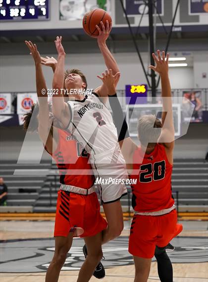 Thumbnail 2 in NorthWood vs. Beech Grove (Sneakers for Santa Shootout) photogallery.