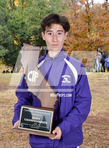 Thumbnail 2 in CIF State Cross Country Championships (Boys Awards) photogallery.