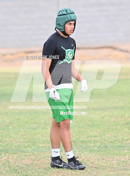 Thumbnail 3 in St. Mary's vs. Willow Canyon (Canyon View 7on7 Tournament) photogallery.