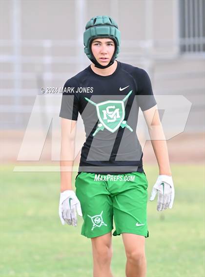 Thumbnail 3 in St. Mary's vs. Willow Canyon (Canyon View 7on7 Tournament) photogallery.