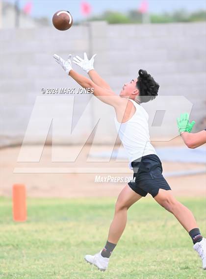 Thumbnail 1 in St. Mary's vs. Willow Canyon (Canyon View 7on7 Tournament) photogallery.