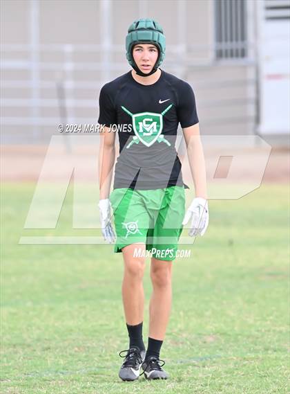 Thumbnail 2 in St. Mary's vs. Willow Canyon (Canyon View 7on7 Tournament) photogallery.