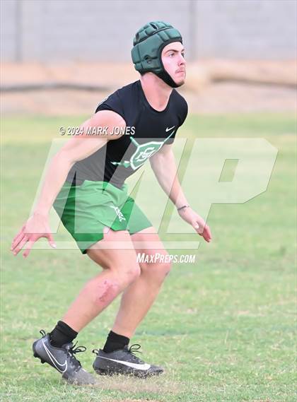 Thumbnail 3 in St. Mary's vs. Willow Canyon (Canyon View 7on7 Tournament) photogallery.
