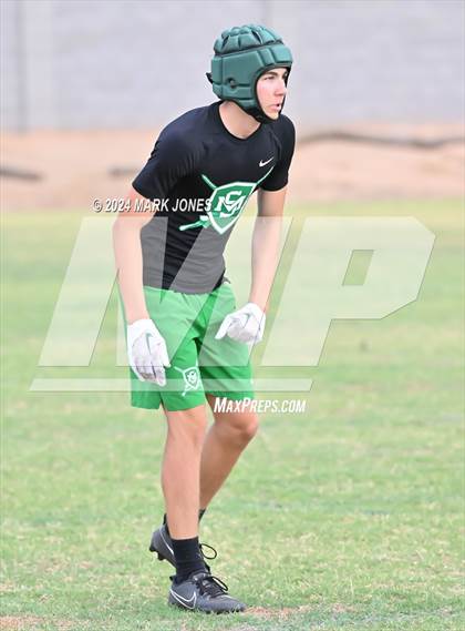 Thumbnail 1 in St. Mary's vs. Willow Canyon (Canyon View 7on7 Tournament) photogallery.