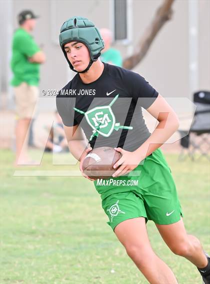 Thumbnail 1 in St. Mary's vs. Willow Canyon (Canyon View 7on7 Tournament) photogallery.
