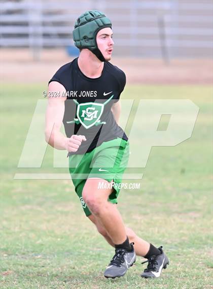 Thumbnail 3 in St. Mary's vs. Willow Canyon (Canyon View 7on7 Tournament) photogallery.