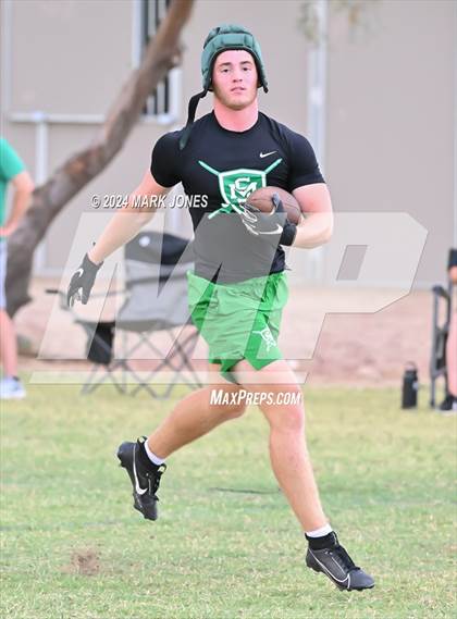 Thumbnail 1 in St. Mary's vs. Willow Canyon (Canyon View 7on7 Tournament) photogallery.