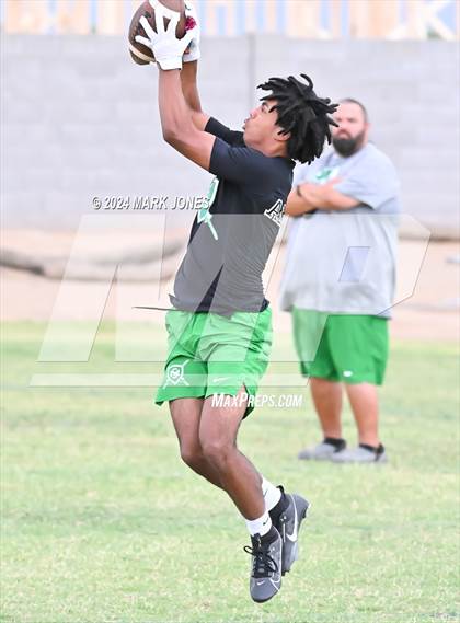 Thumbnail 1 in St. Mary's vs. Willow Canyon (Canyon View 7on7 Tournament) photogallery.