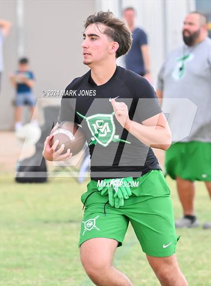 Thumbnail 2 in St. Mary's vs. Willow Canyon (Canyon View 7on7 Tournament) photogallery.