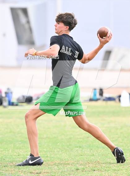 Thumbnail 2 in St. Mary's vs. Willow Canyon (Canyon View 7on7 Tournament) photogallery.