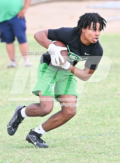 Thumbnail 3 in St. Mary's vs. Willow Canyon (Canyon View 7on7 Tournament) photogallery.