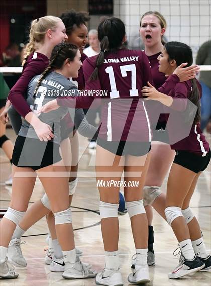 Thumbnail 3 in Ontario Christian vs. Paloma Valley (D5 Final) photogallery.