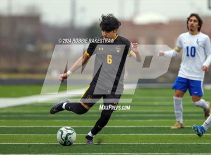 Thumbnail 2 in Lakeview Centennial vs. Crandall (Forney Kickoff Invitational) photogallery.