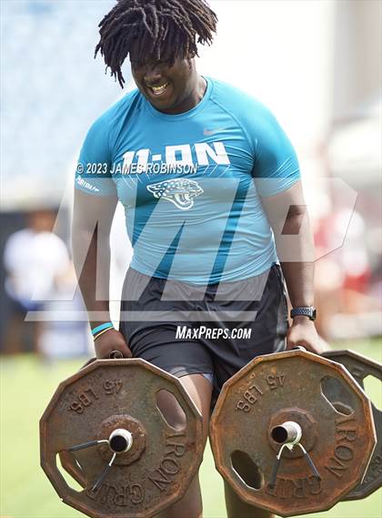 Thumbnail 2 in Lineman Challenge Day 1 (Jaguars Prep 11-On Tournament) photogallery.