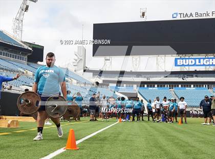 Thumbnail 2 in Lineman Challenge Day 1 (Jaguars Prep 11-On Tournament) photogallery.