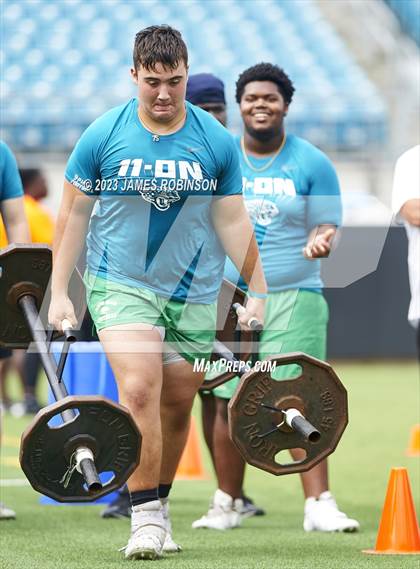 Thumbnail 2 in Lineman Challenge Day 1 (Jaguars Prep 11-On Tournament) photogallery.