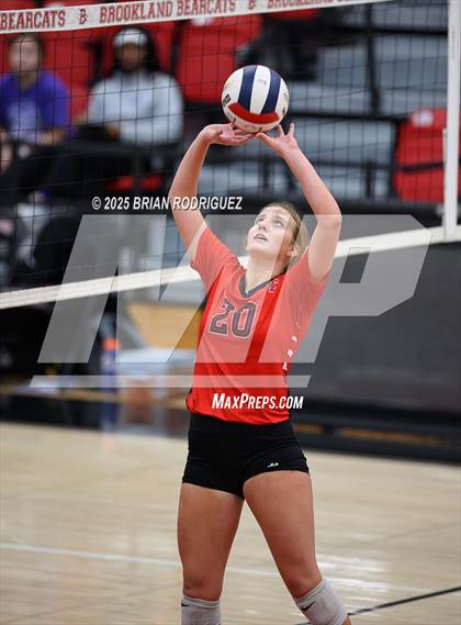 Thumbnail 2 in Lonoke vs Brookland (AAA 4A East Regional Round 1) photogallery.