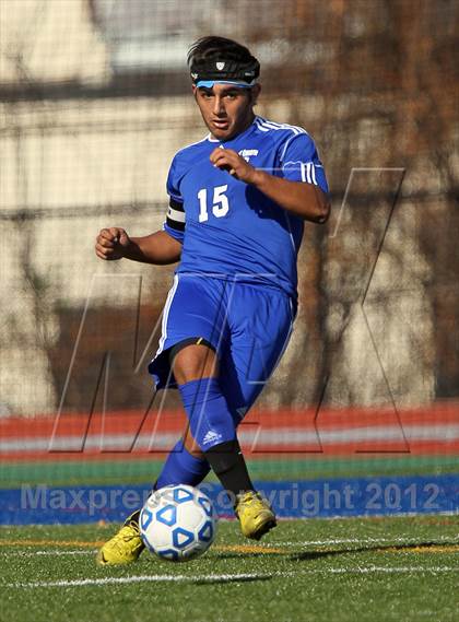 Thumbnail 2 in George Fowler vs Port Chester (NYSPHSAA Class A Semifinal) photogallery.