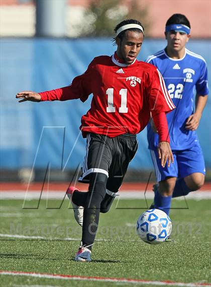 Thumbnail 1 in George Fowler vs Port Chester (NYSPHSAA Class A Semifinal) photogallery.