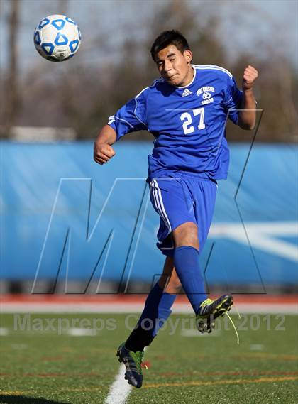 Thumbnail 3 in George Fowler vs Port Chester (NYSPHSAA Class A Semifinal) photogallery.