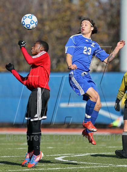 Thumbnail 1 in George Fowler vs Port Chester (NYSPHSAA Class A Semifinal) photogallery.