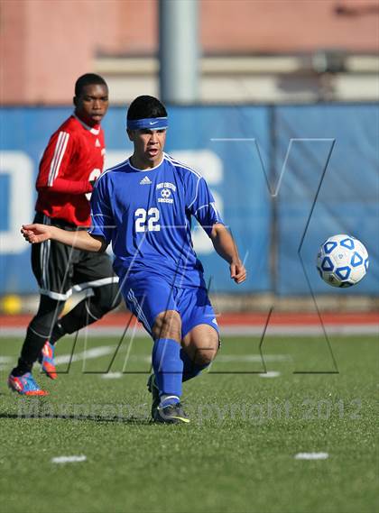 Thumbnail 3 in George Fowler vs Port Chester (NYSPHSAA Class A Semifinal) photogallery.