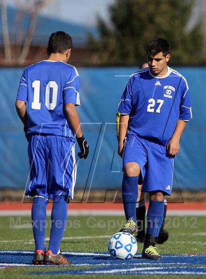 Thumbnail 1 in George Fowler vs Port Chester (NYSPHSAA Class A Semifinal) photogallery.