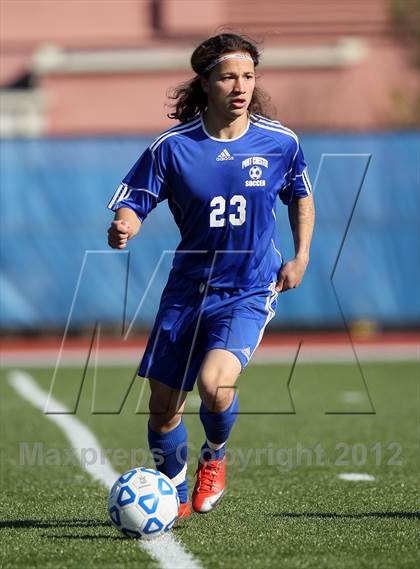 Thumbnail 2 in George Fowler vs Port Chester (NYSPHSAA Class A Semifinal) photogallery.