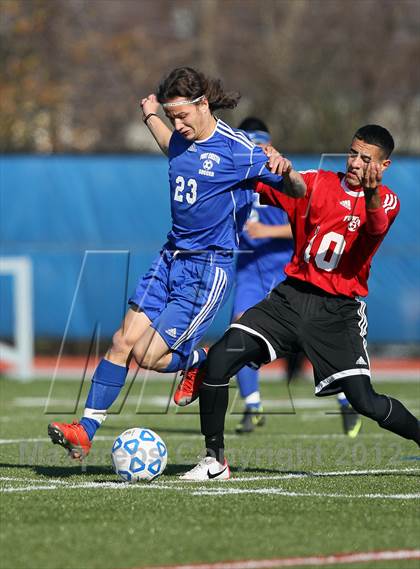 Thumbnail 1 in George Fowler vs Port Chester (NYSPHSAA Class A Semifinal) photogallery.