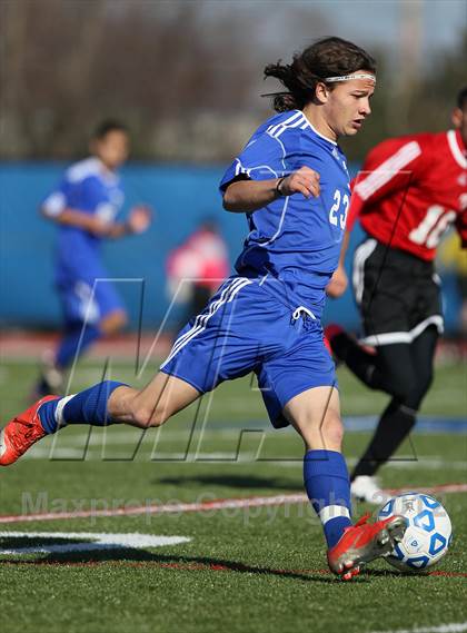 Thumbnail 2 in George Fowler vs Port Chester (NYSPHSAA Class A Semifinal) photogallery.