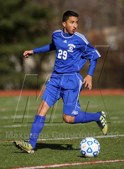 Thumbnail 2 in George Fowler vs Port Chester (NYSPHSAA Class A Semifinal) photogallery.