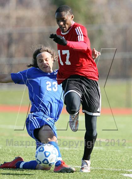 Thumbnail 3 in George Fowler vs Port Chester (NYSPHSAA Class A Semifinal) photogallery.