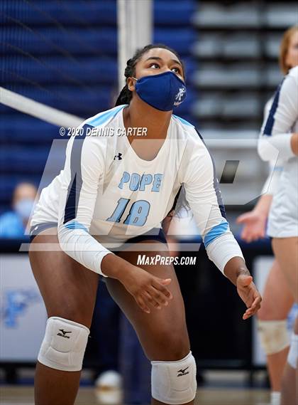 Thumbnail 1 in Kennesaw Mountain vs. Pope (Tri Match) photogallery.