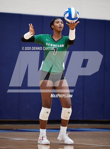 Thumbnail 1 in Kennesaw Mountain vs. Pope (Tri Match) photogallery.