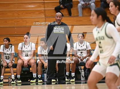 Thumbnail 3 in Long Beach Poly vs. St. Margaret's (VP/Brea Winter Classic) photogallery.