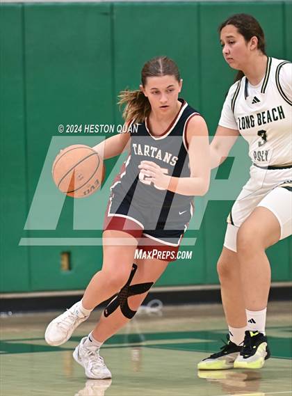 Thumbnail 2 in Long Beach Poly vs. St. Margaret's (VP/Brea Winter Classic) photogallery.